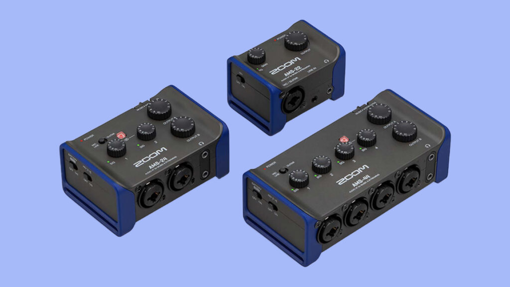 Zoom - AMS-22、 AMS-24、 AMS-44 音頻接口