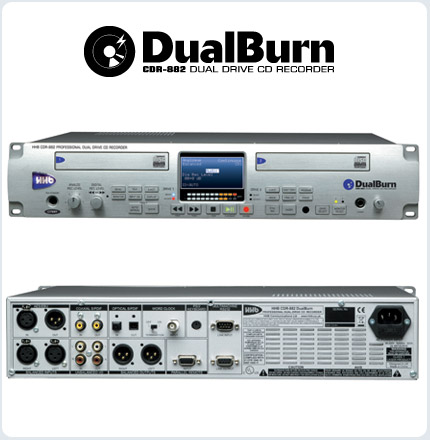 HHB CDR882 雙驅(qū)CD錄音機