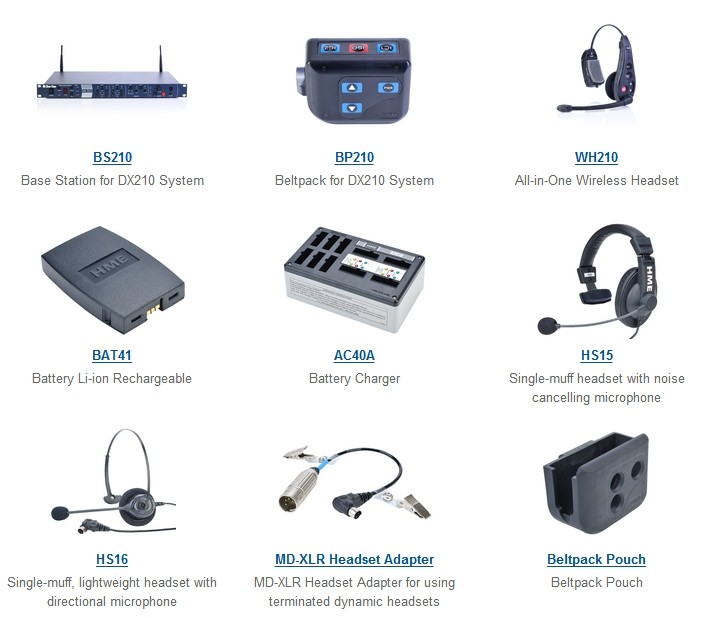 Clearcom HME DX210 無(wú)線通話系統(tǒng)
