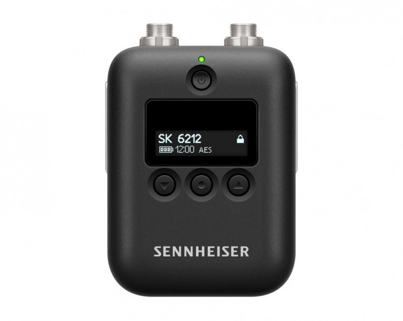 Sennheiser 推出搭配 6000 無線系列使用的超小 SK 6212 無線腰包發(fā)射機