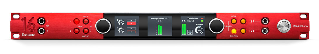 雷電？ Dante？ Pro Tools|Ultimate音頻接口？ Red 16Line滿足你！