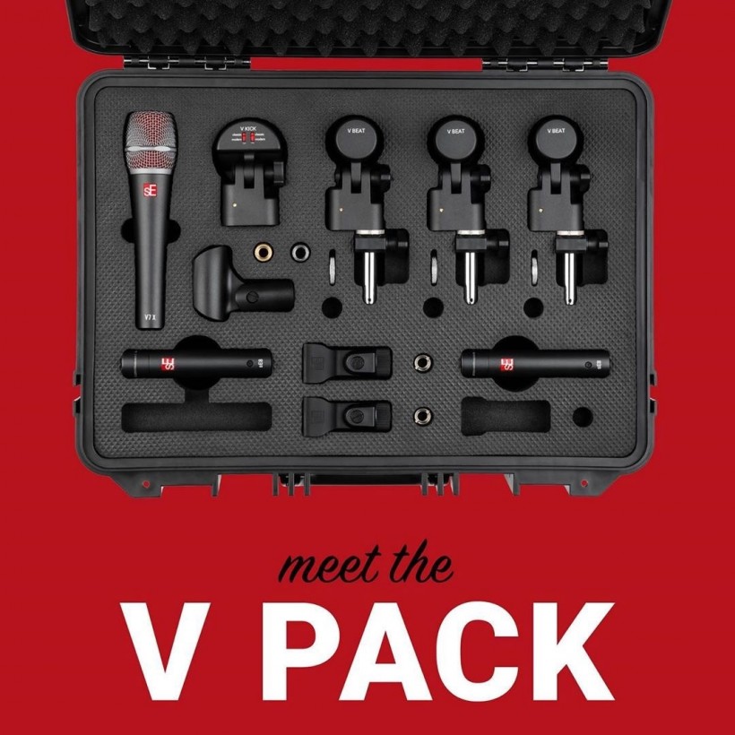 行走的麥克風(fēng):sE 新品 V PACKS 重磅上市