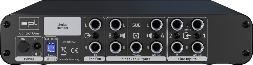 SPL 推出兩款高品質(zhì)的監(jiān)聽控制器: Control One 和 Marc One