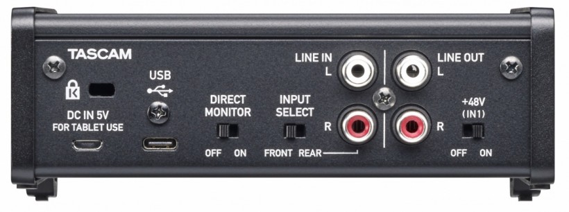 Tascam 發(fā)布新 US-HR 系列三款 USB-C 音頻接口：US-1x2HR、US-2x2HR、US-4x4HR