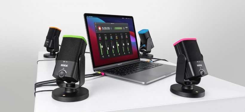 Rode 發(fā)布播客和直播軟件 Rode Connect，可以同時(shí)混合 4 只 USB 話筒